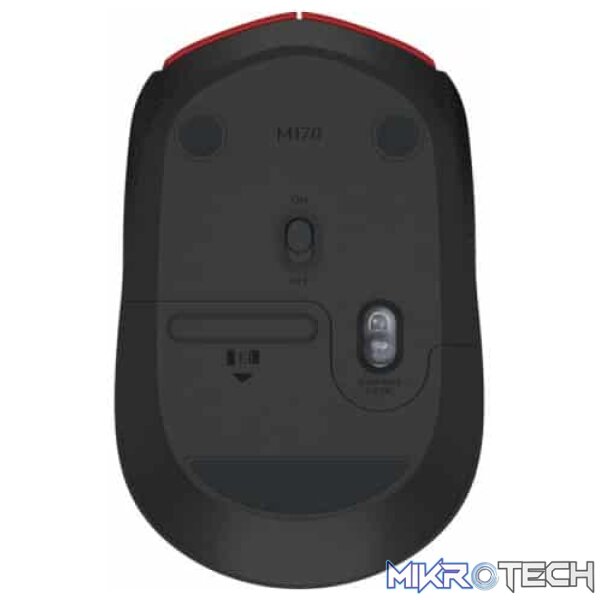 M171 Wireless Mouse - RED-K - 2.4GHZ - N/A - EMEA - M171 10PK SHIPPER AUTO - Image 4